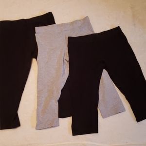 3 piece capri leggings